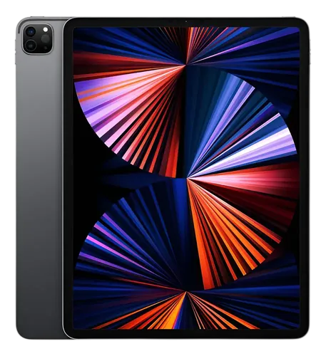 APPLE iPAD PRO 12.9" (5.ª GEN 2021) | Chip M1 | 128GB | 8GB RAM | Liquid Retina XDR Mini‑LED 120Hz | Face ID | USB‑C Thunderbolt | Gris Espacial