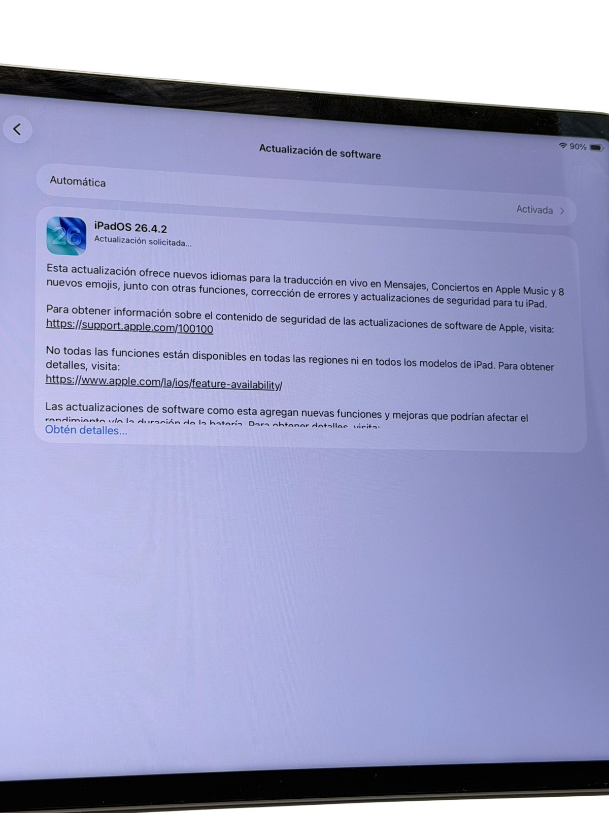 APPLE iPAD PRO 12.9" (5.ª GEN 2021) | Chip M1 | 128GB | 8GB RAM | Liquid Retina XDR Mini‑LED 120Hz | Face ID | USB‑C Thunderbolt | Gris Espacial