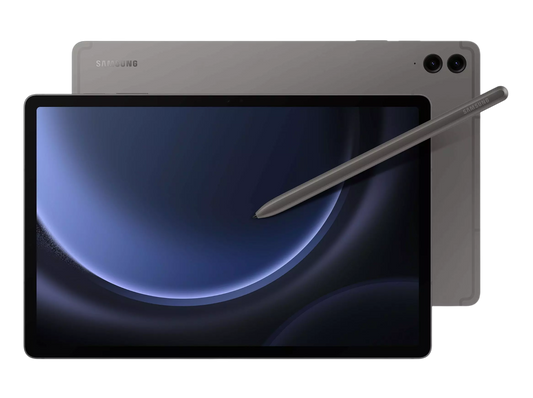SAMSUNG GALAXY TAB S9 FE+ | 12.4" WQXGA 90Hz | 8GB RAM | 128GB | S Pen Incluido | 4 Altavoces AKG Dolby Atmos | Wi‑Fi | Gris